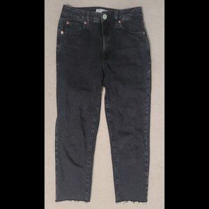 Garage Mom Jeans (raw hem)